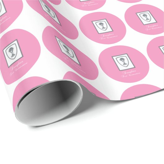 ファースト・コミュニオンシルバーアリス ラッピングペーパー (ロールコーナー)