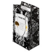 ファースト・コミュニオンブルネットヘアボーイサンキュー スモールペーパーバッグ (正面アングル)