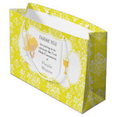 ファースト・コミュニオンブロンド・ヘアガール・サンキュー ラージペーパーバッグ (裏面アングル)