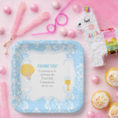 ファースト・コミュニオンブロンド・ボーイブルーダマスク ペーパープレート (パーティー)