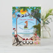 ファースト・サマーホリデー・バースデーパーティー 招待状 (スタンド正面)