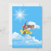 ファースト・サマーホリデー・バースデーパーティー 招待状 (裏面)