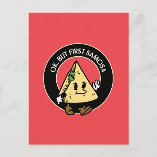 ファースト・サモサ ポストカード (正面)