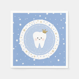 ファースト・トゥース・アンド・スターズ・ペーパー・ナプキン スタンダードカクテルナプキン