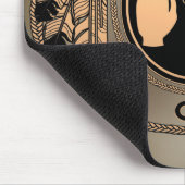 ファースト・ネイションズ・ウルフ・ギフト先住民・アートマウスパッド マウスパッド (コーナー)