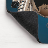 ファースト・ネーションズワイルドライフギフト先住民アートマウスパッド マウスパッド (コーナー)