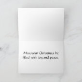 ファースト・ノエル・コルギ・クリスマスカード シーズンカード (内部)