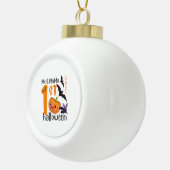 ファースト・ハロウィーン セラミックボールオーナメント (右)