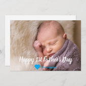 ファースト・パザーズ・デイ・ホリデーカード シーズンカード (正面/裏面)