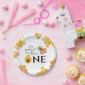 ファースト・ビー・デイそう甘いビー・ワン紙プレート ペーパープレート (パーティー)
