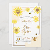 ファースト・ビー・デイ招待状 招待状 (正面/裏面)