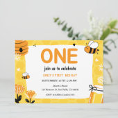 ファースト・ビー・デイ1st誕生日パーティの招待状 招待状 (スタンド正面)