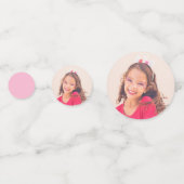 ファースト&ファイブピンクレースカー5thバースデーパーティー コンフェッティ (裏面)