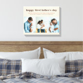ファースト・ファーザーの日名3フォトクリームキャンバスプリント キャンバスプリント (インサイチュ (寝室))
