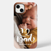 ファースト・ファーザーズカスタム・デイ・フォトi loveパパ Case-Mate iPhoneケース (裏面)