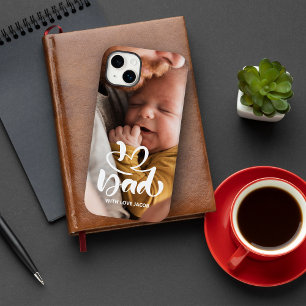 ファースト・ファーザーズカスタム・デイ・フォトi loveパパ Case-Mate iPhone 14 plusケース