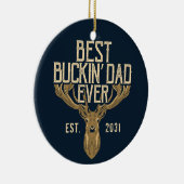 ファースト・ファーザーズ最高のデーバックインパパ セラミックオーナメント (右)