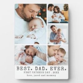 ファースト・ファーザーズ最高の・デイパパ5枚の写真 フォトプラーク