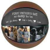 ファースト・ファーザーズ・デイパパとしてChalkboardへ3 Photo バスケットボール (正面)