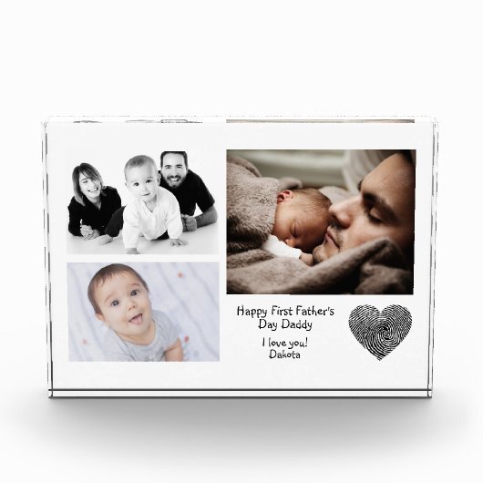 ファースト・ファーザーズ・デイ愛You Daddyフォトブロック フォトブロック (正面)