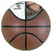 ファースト・ファーザーズ・デイ新生児写真 バスケットボール (右)