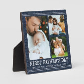 ファースト・ファーザーズ・デイ3フォトコラージュ・デニフェイクム フォトプラーク (正面)