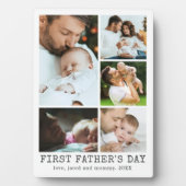 ファースト・ファーザーズ・デイ5フォトコラージュ フォトプラーク (正面)