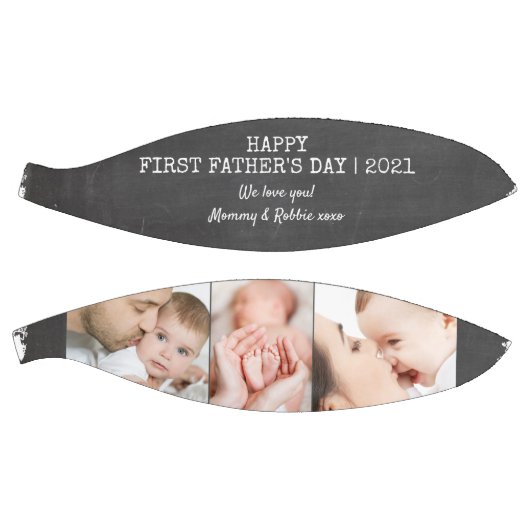 ファースト・ファーザーズ・デイ・チョークカスタムボード3写真 バスケットボール (パネル)