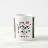 ファースト・ファーザーズ・デイ・フォト・マグ コーヒーマグカップ (中央)