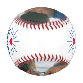 ファースト・ファーザー遊ズ・デイキャッチ 野球ボール (裏面)