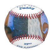 ファースト・ファーザー遊ズ・デイキャッチ 野球ボール (正面)