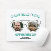ファースト・ファーザー・デイパパカスタムフォトサマークールグ マウスパッド (マウス)