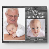 ファースト・ファーザー・デイ新グランドパブラック・ウッド2写真 フォトプラーク (正面)