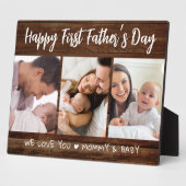 ファースト・ファーザー・デイ3フォトコラージュ暗黒の木 フォトプラーク (側面)
