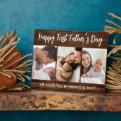 ファースト・ファーザー・デイ3フォトコラージュ暗黒の木 フォトプラーク (側面)