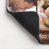 ファースト・ファーザー・デイ3フォトコラージュ暗黒の木 マウスパッド (コーナー)