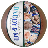 ファースト・ファーザー・デイ・フォトコラージュ記念碑 バスケットボール (縦)