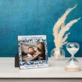 ファースト・ファーザー・デイ・フォトブルー迷彩柄 フォトプラーク (インサイチュ)