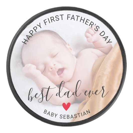 ファースト・ファーザー・デイ・フォトホッケーパック アイスホッケーパック (正面)