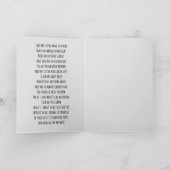 ファースト・ファーザー・デー カード (内部)