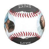 ファースト・ファースト・ファーザー・デー2フォトカルボード野球 野球ボール (裏面)