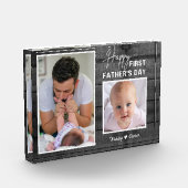 ファースト・ファーズ・デイ・ニュー・ダッド・ブラックウッド2写真   フォトブロック (左)