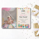 ファースト・フィエスタサボス多肉女誕生日写真 招待状