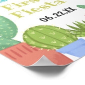 ファースト・フィエスタボーイタコバクサボクパーティー誕生日 ポスター (角)