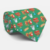 ファースト・フードのノベルティのタイ ネクタイ (ロール)