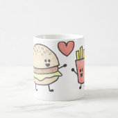 ファースト・フードの友人 コーヒーマグカップ (中央)