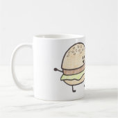 ファースト・フードの友人 コーヒーマグカップ (左)