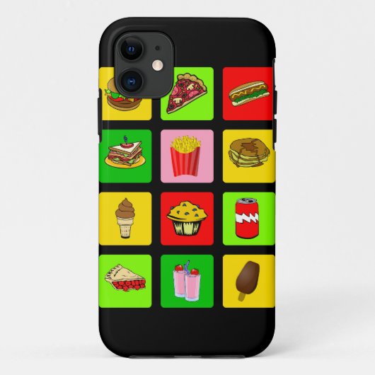 ファースト・フードの麻薬常習者のiPhoneの穹窖 Case-Mate iPhoneケース (裏面)