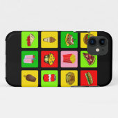 ファースト・フードの麻薬常習者のiPhoneの穹窖 Case-Mate iPhoneケース (裏面(横))