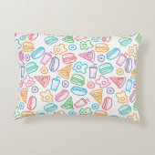 ファースト・フードパターン2 アクセントクッション (裏面)